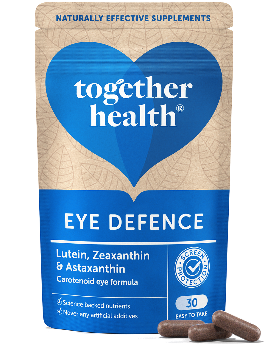 Eye defense, lutein, zeaxanthin, astaxanthin, beta-carotene